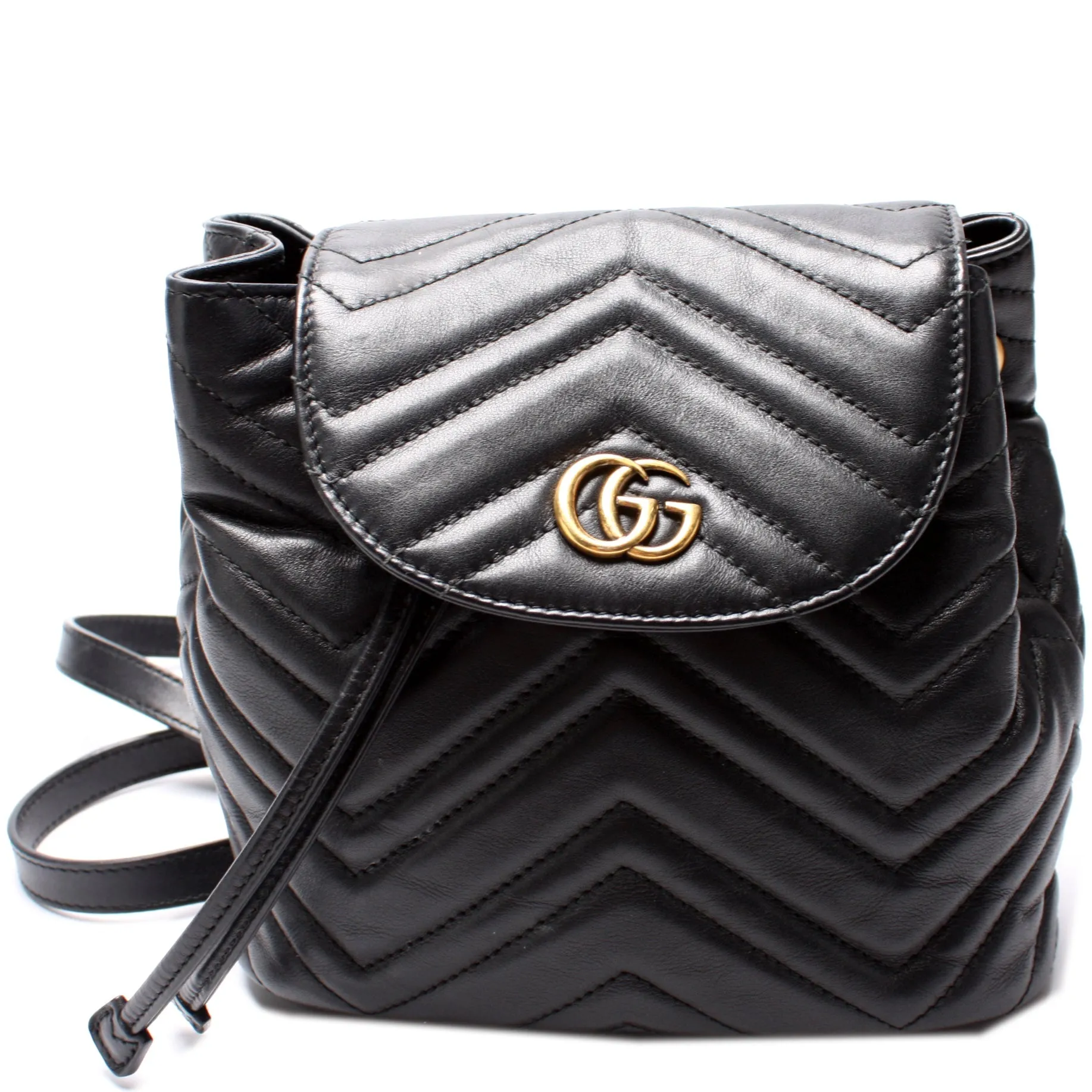 528129 Marmont Mini Backpack Leather