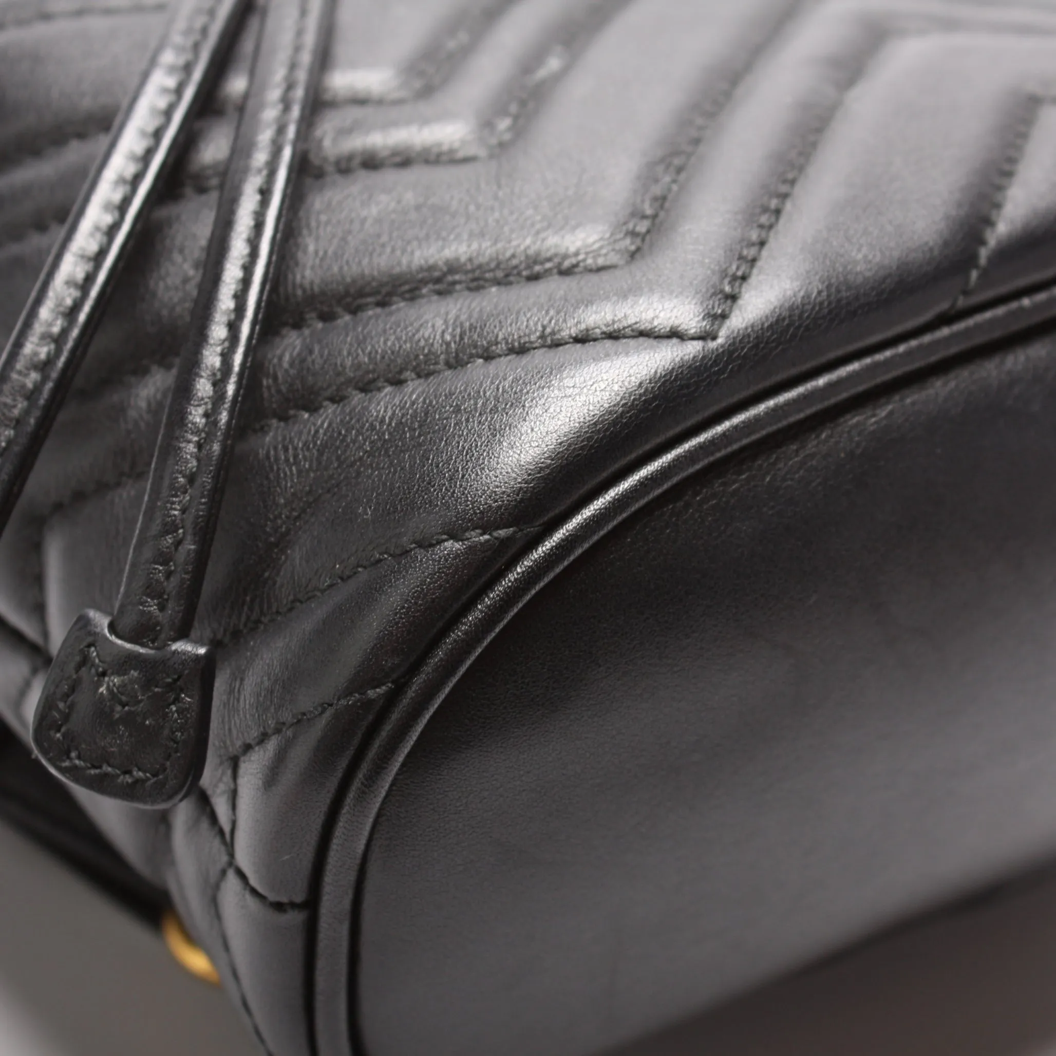 528129 Marmont Mini Backpack Leather