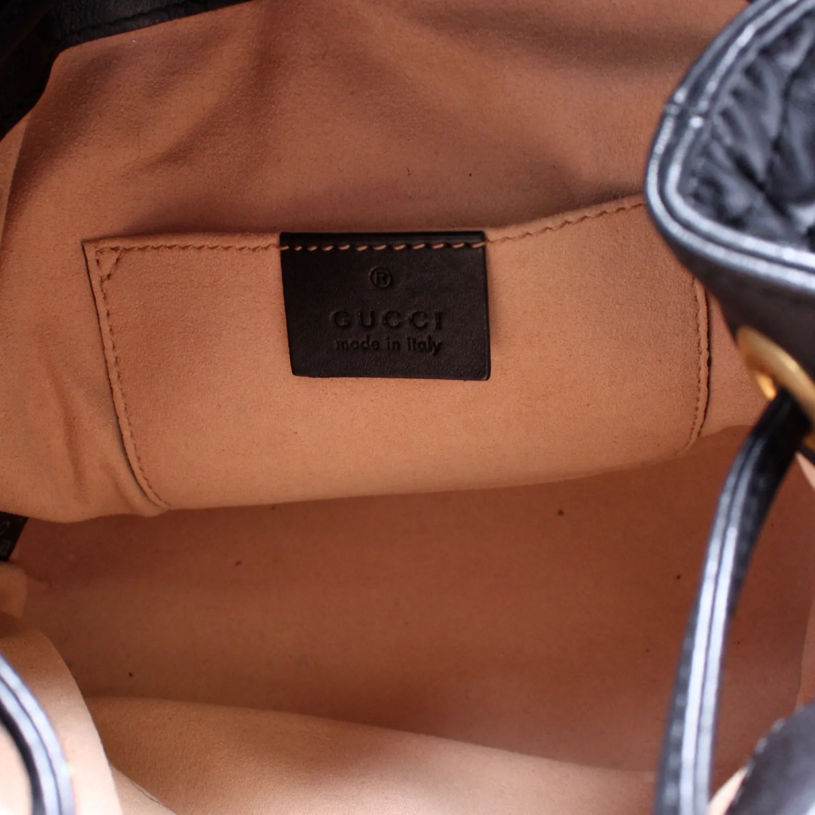 528129 Marmont Mini Backpack Leather