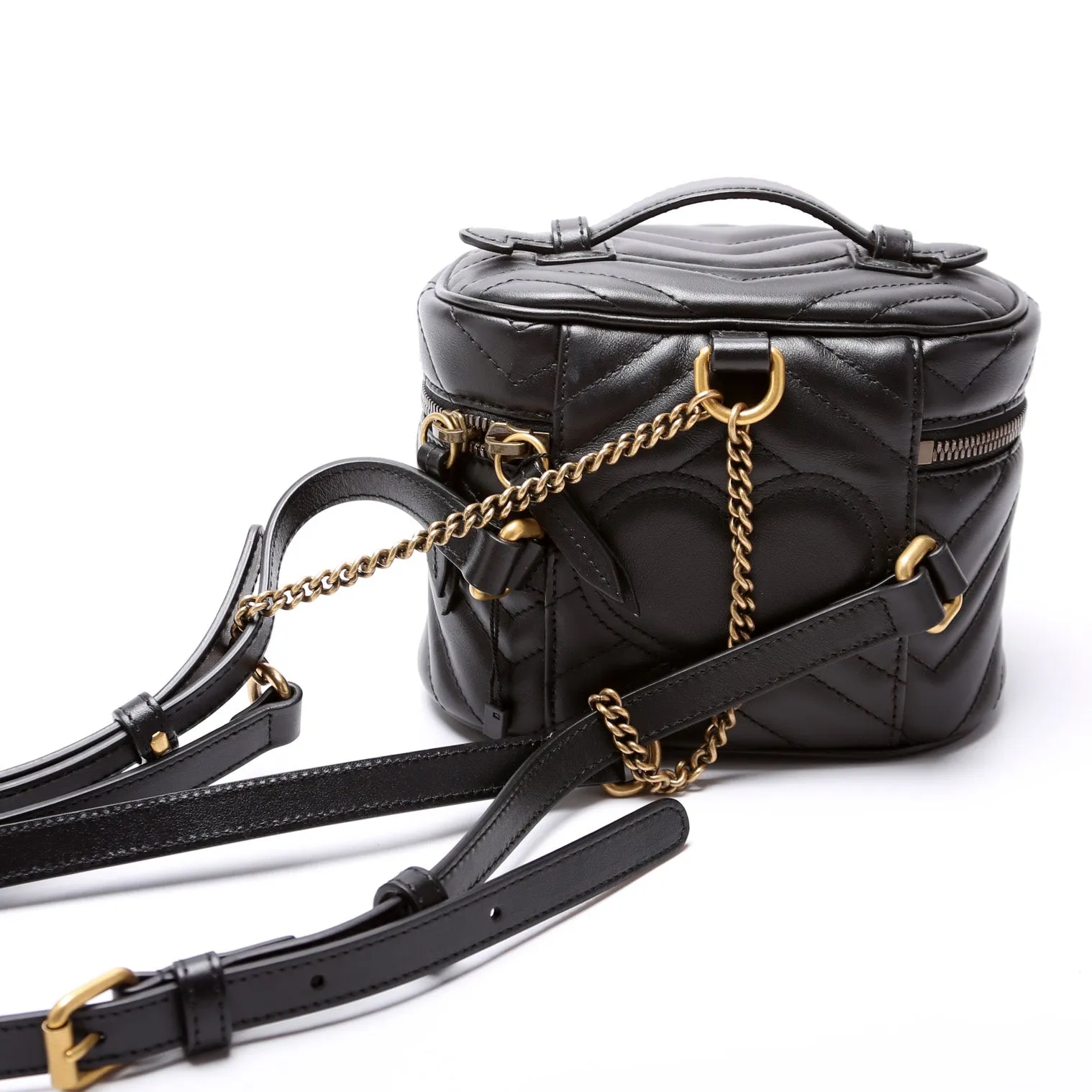 598594 GG Marmont Mini Vanity Backpack
