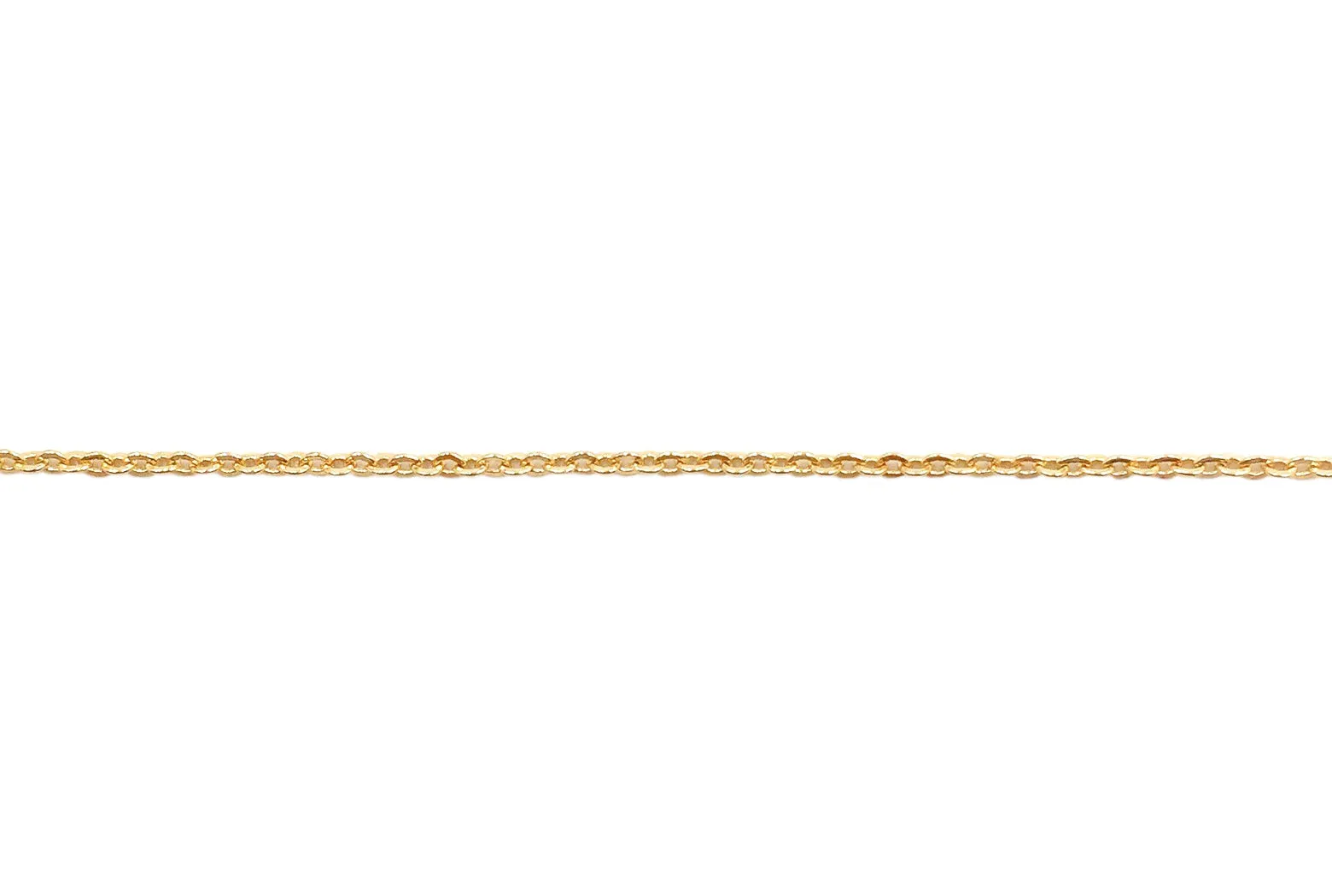 BCH1126 18 Karat Gold Plated Cable Chain
