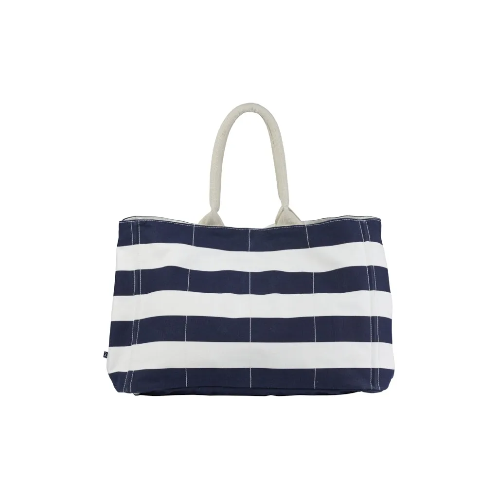 Beach Bag shopper - Ecru/SR Navy