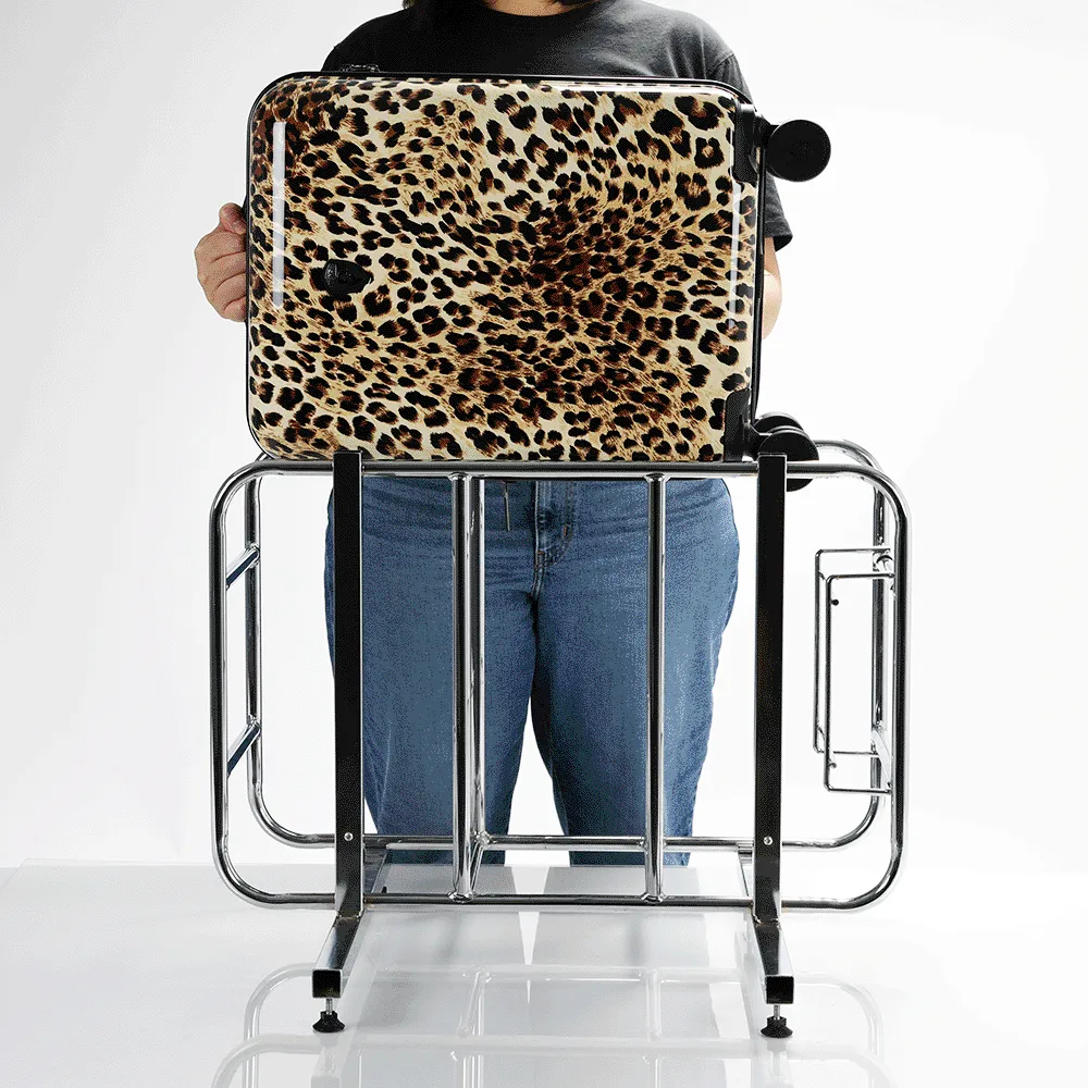 Brown Leopard Fashion Spinner® 3 Piece Luggage Set