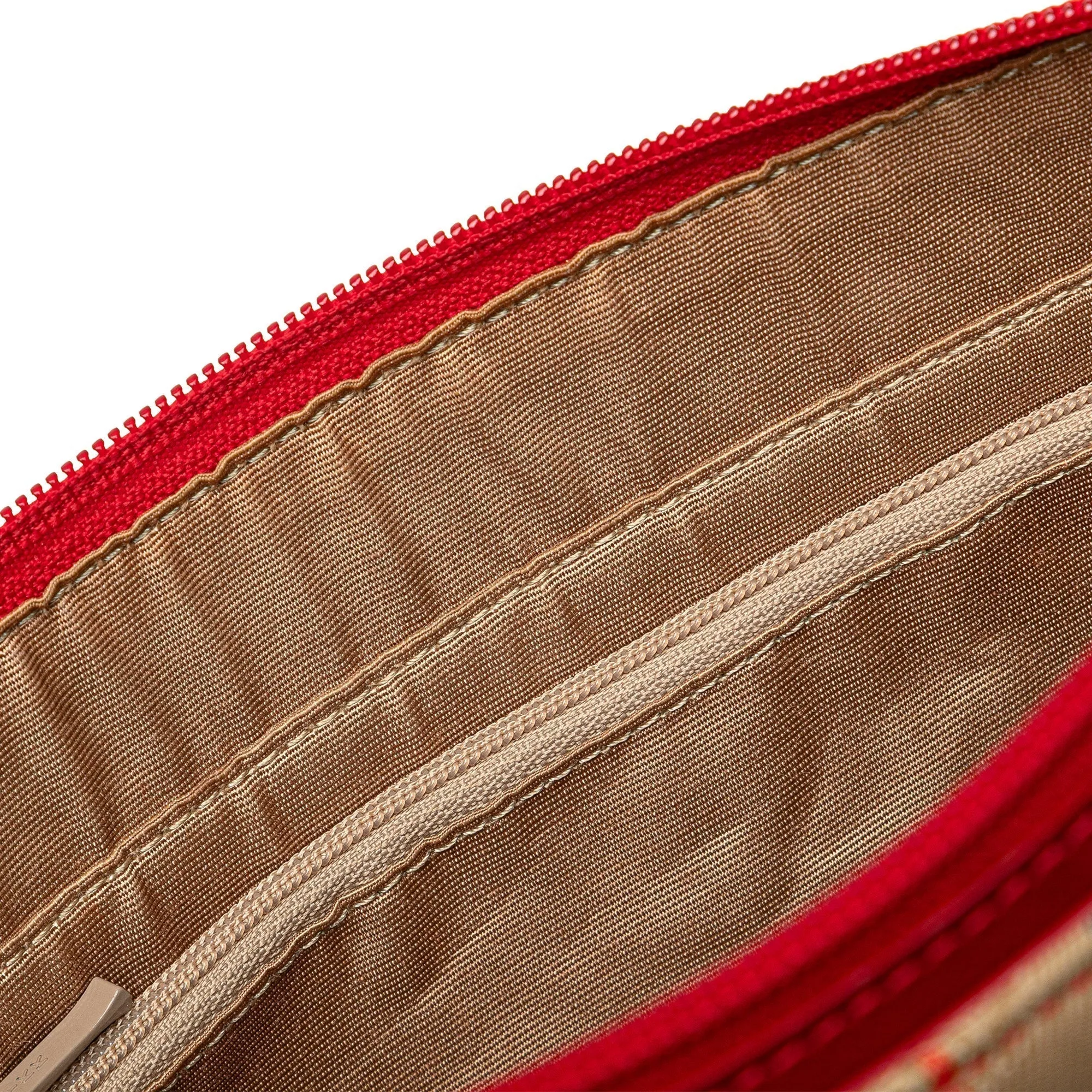 Burberry Haymarket Check Canvas Shoulder Bag