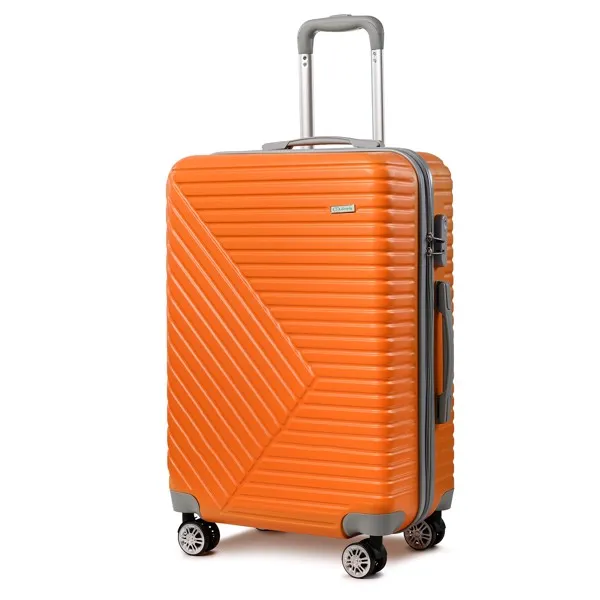 Hardside Spinner Luggage ABS - DEGREE LOVELY VL099 - Carot Orange