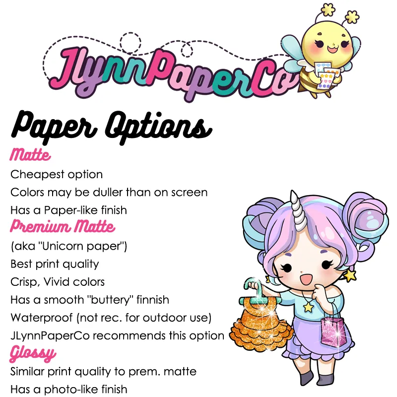 Kawaii Grocery Bag Stickers | AD050