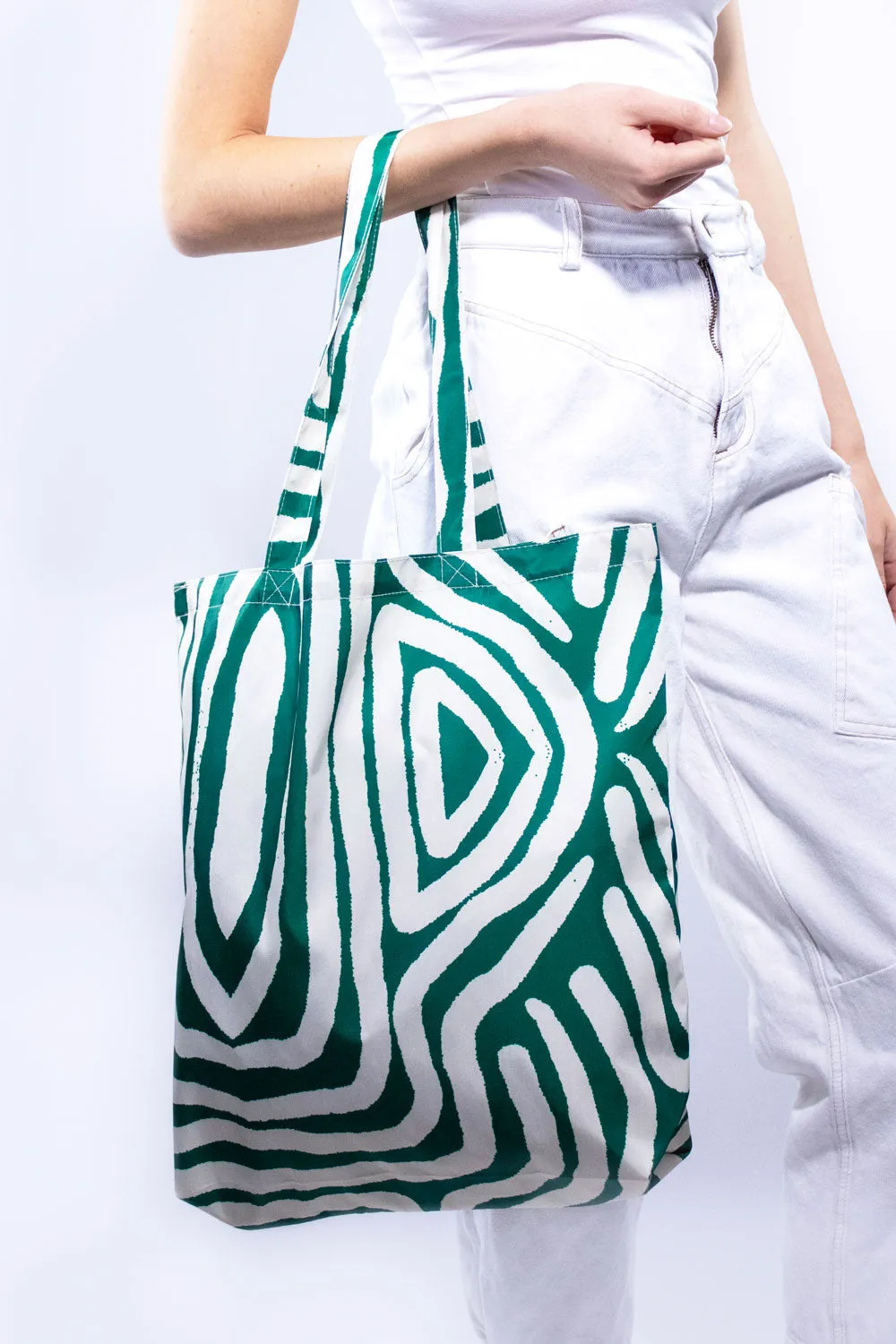 Lines | Recycled Tote