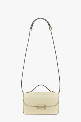 Mini Dorian Bag In Ivory Smooth Leather