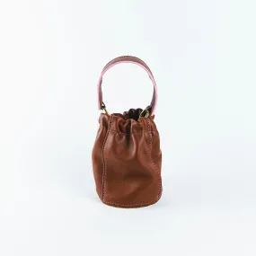 Mini Elodie Puff Bag - Cocoa