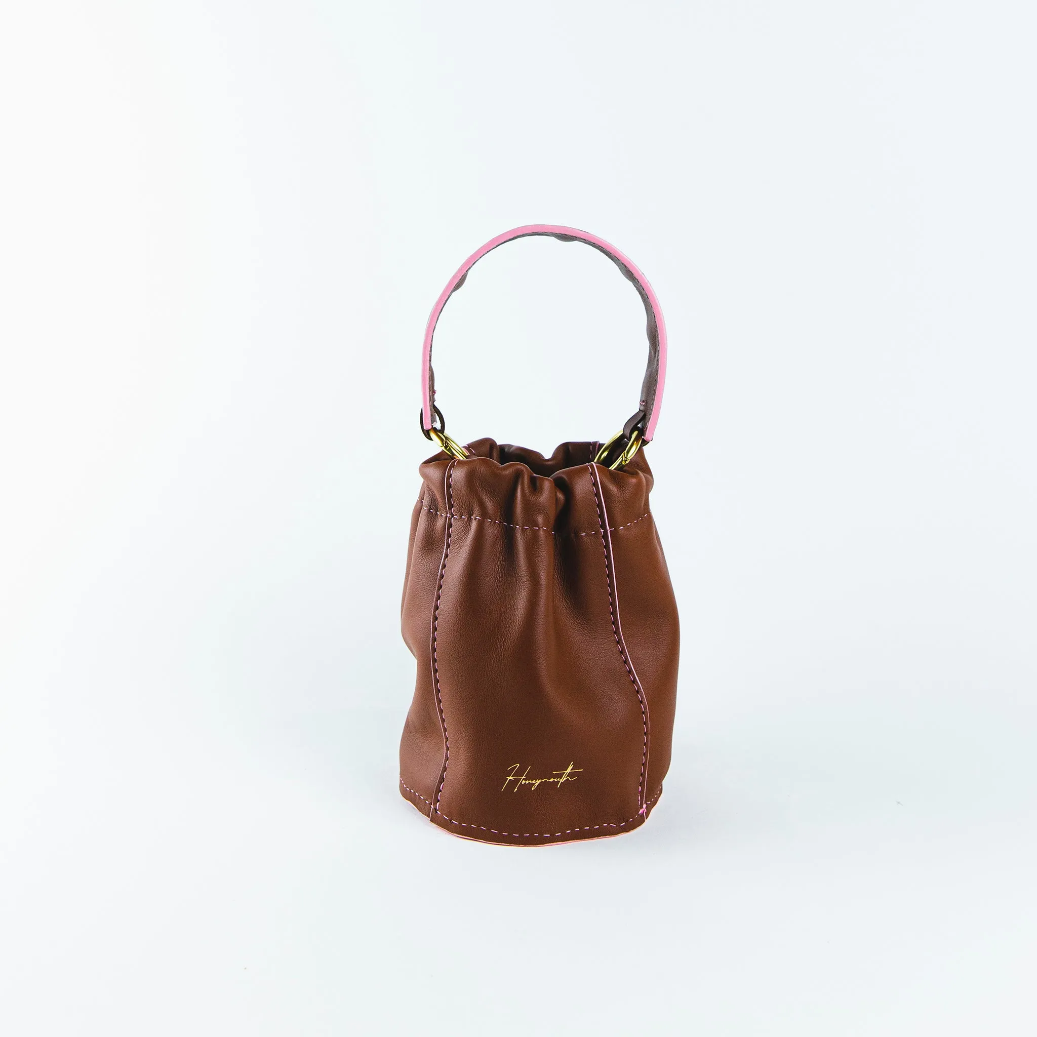 Mini Elodie Puff Bag - Cocoa