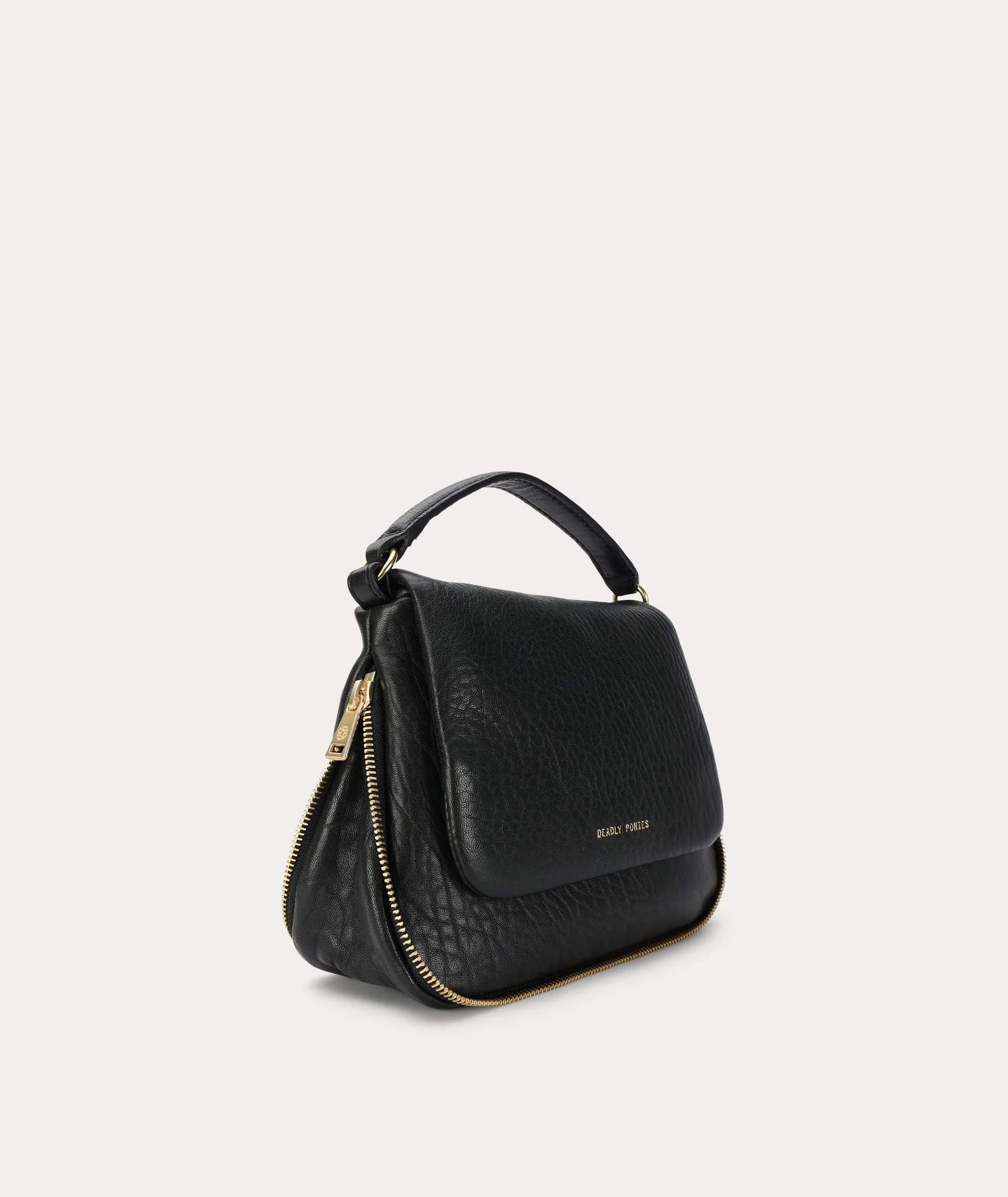 Mr Caiman Mini - Black Bulle/Brass
