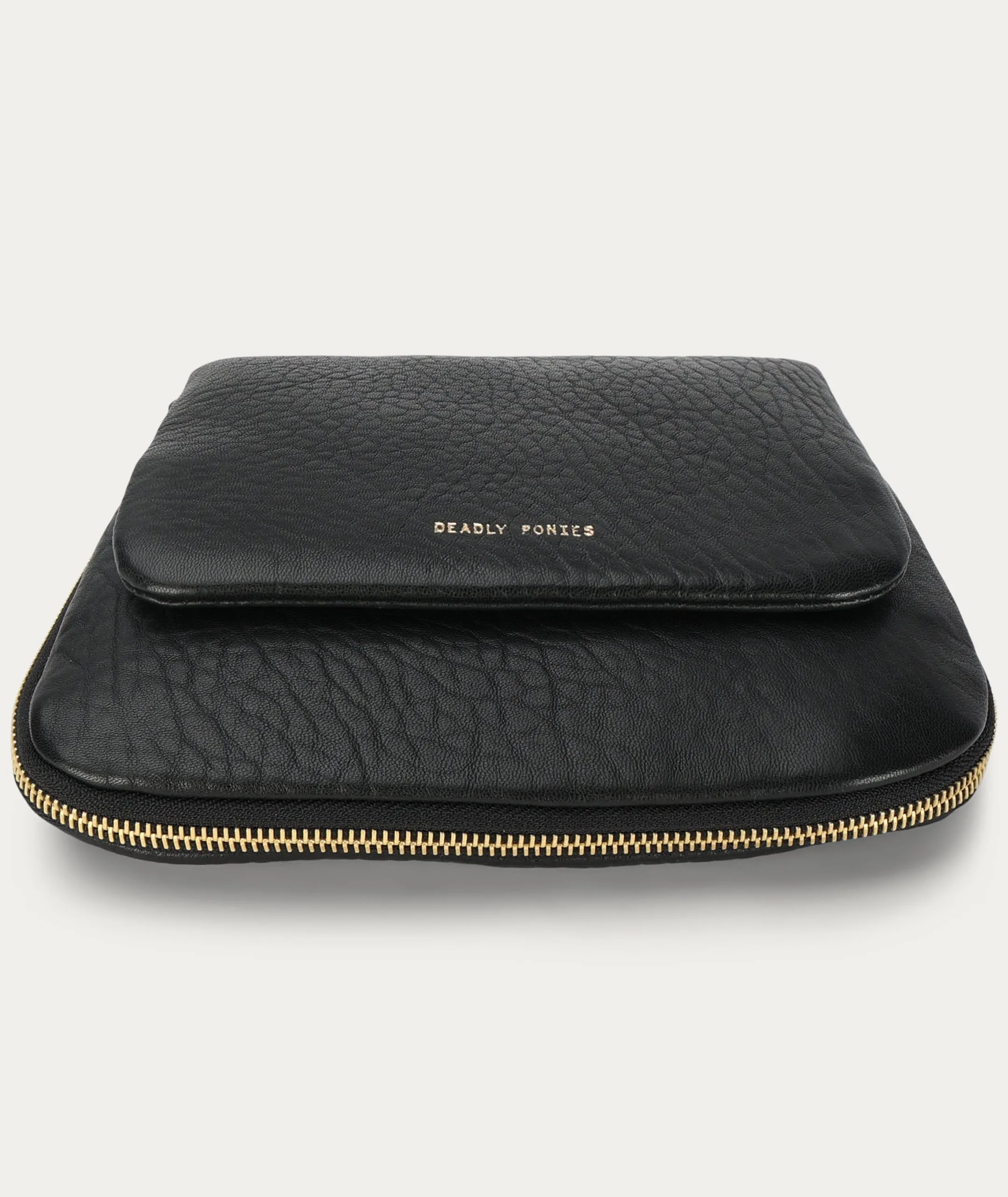 Mr Caiman Mini - Black Bulle/Brass