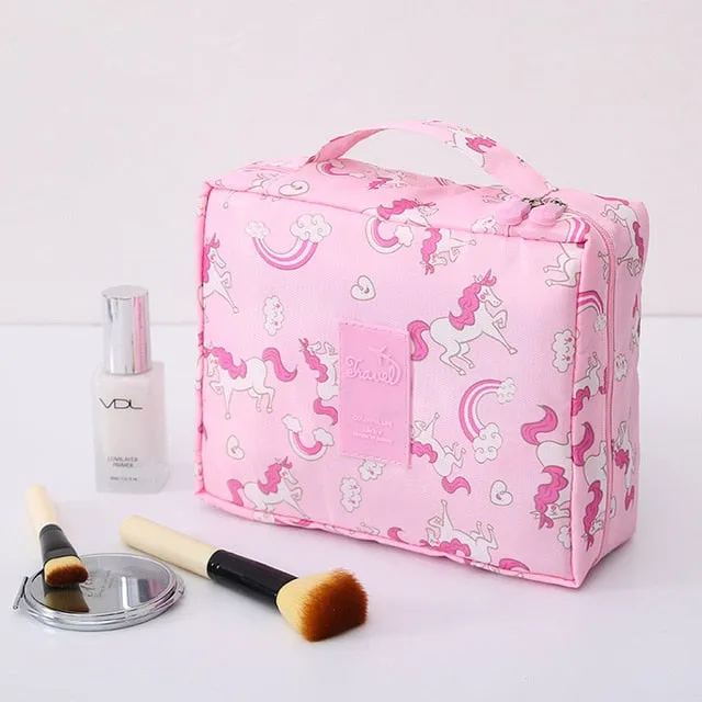 Multifunction travel Cosmetic Bag Neceser Women Makeup Bags Toiletries Organizer Waterproof Female Storage Make up Cases