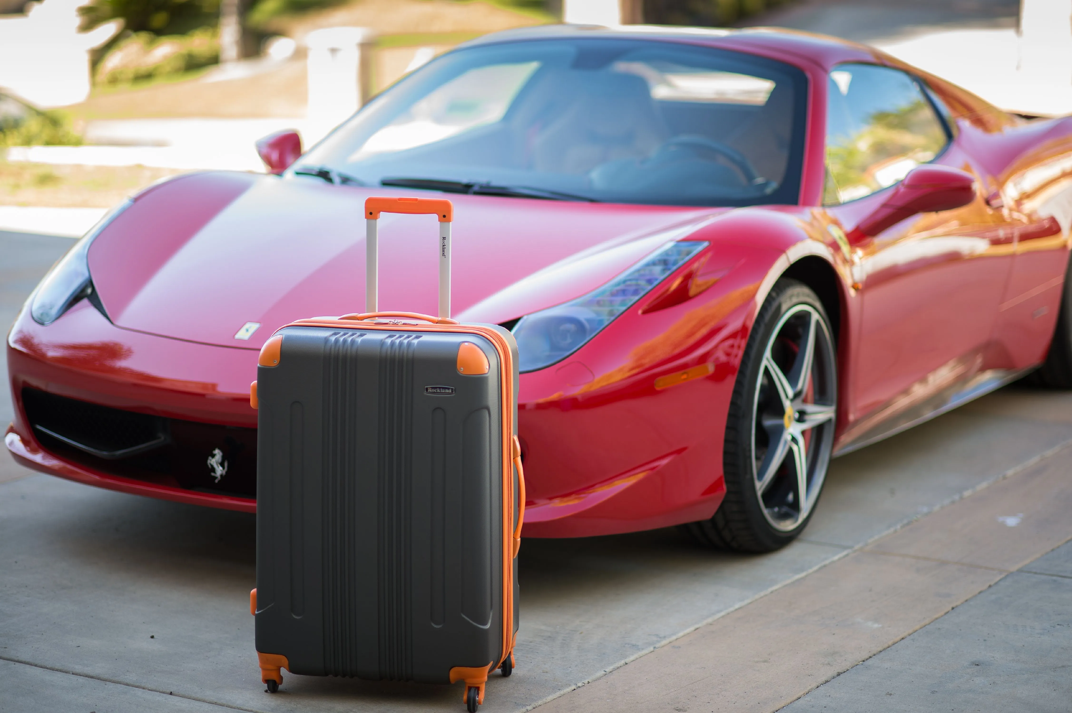 Rockland Luggage Sonic 3 Piece Hardside Spinner Luggage Set