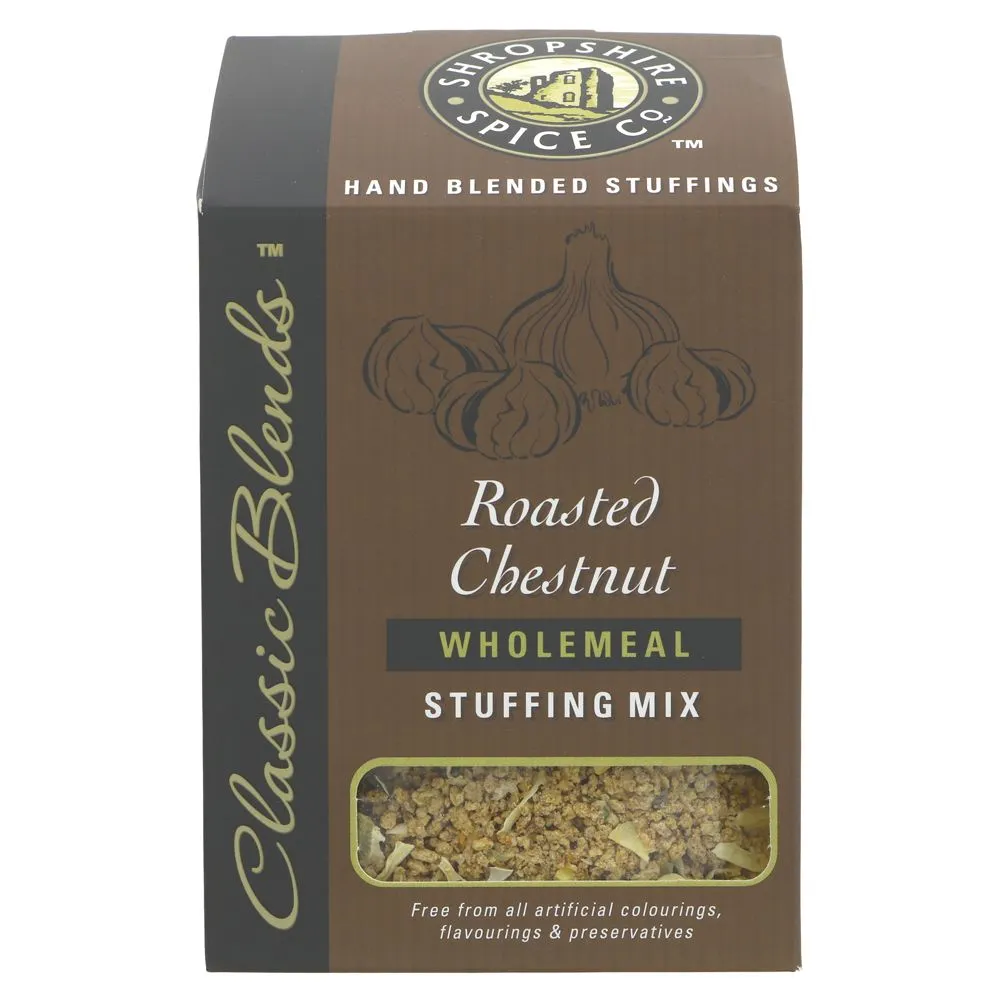 Shropshire Spice Co Roasted Chestnut Wholemeal Stuffing Mix 150g