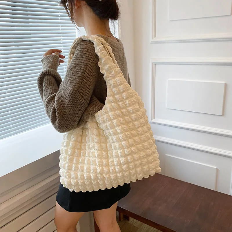 Softie Aesthetic Tote Bag Pastel Cloud Puff