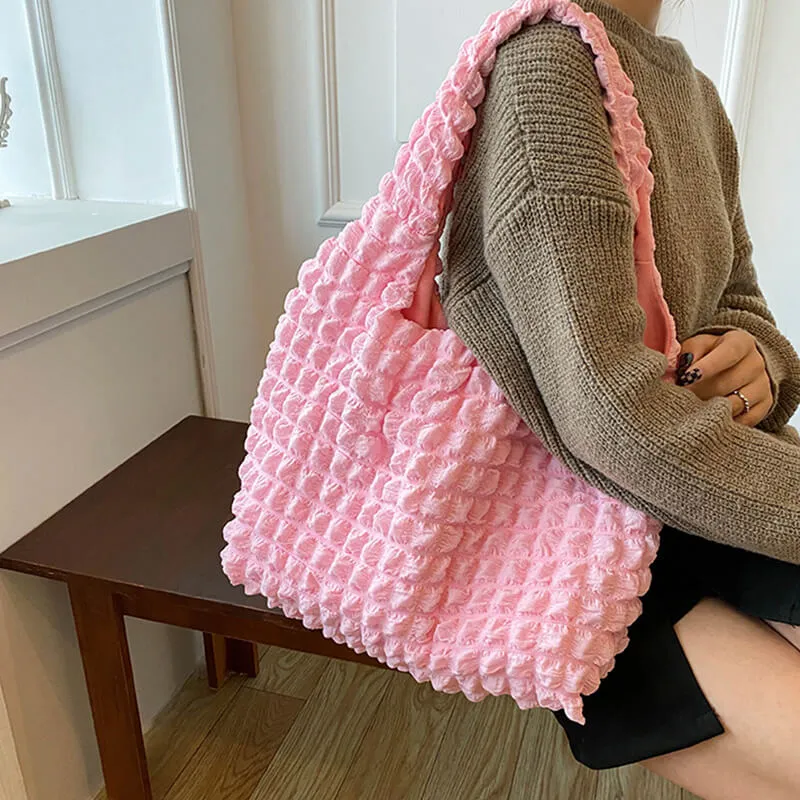 Softie Aesthetic Tote Bag Pastel Cloud Puff