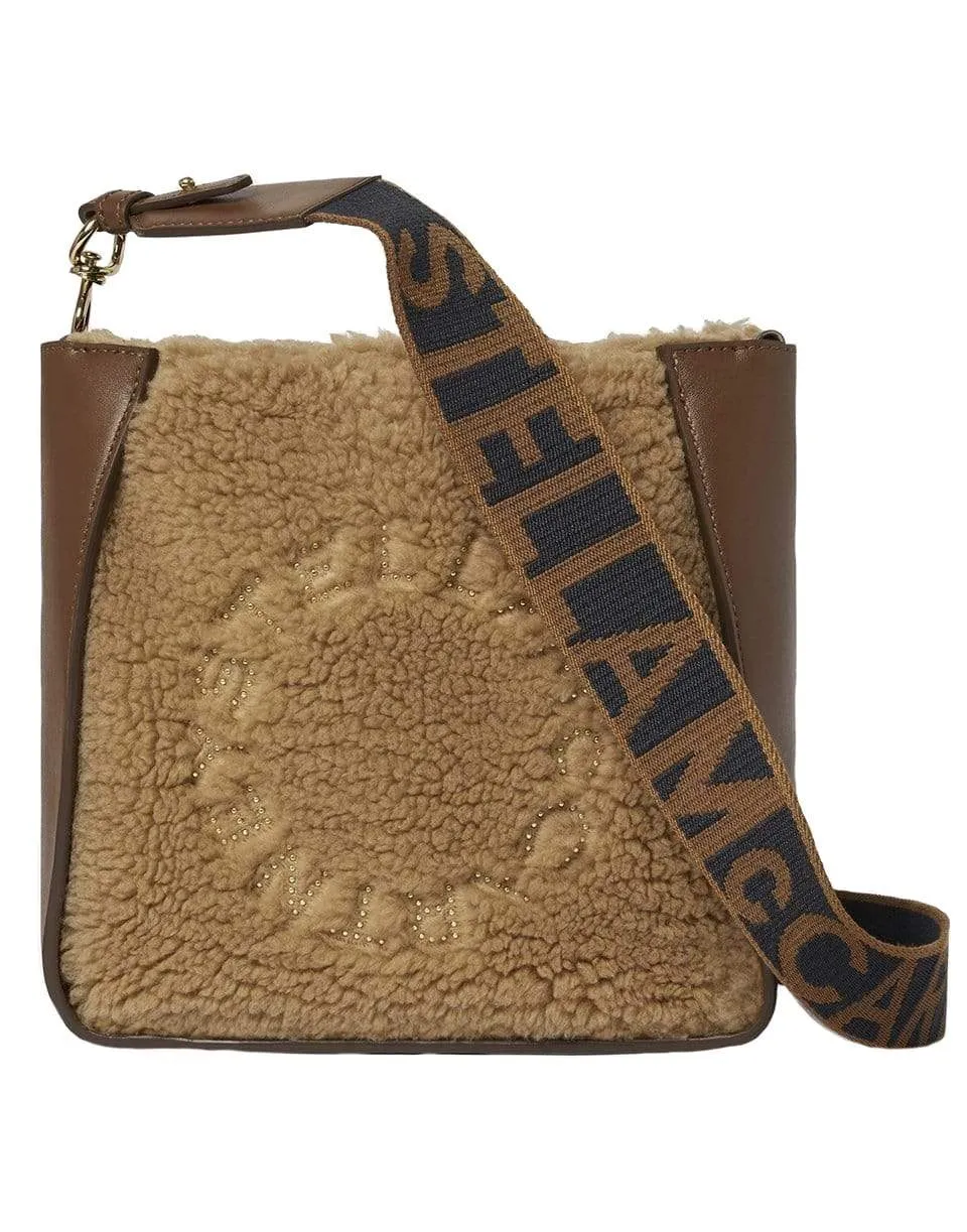 Teddy Mini Crossbody Bag - Biscuit